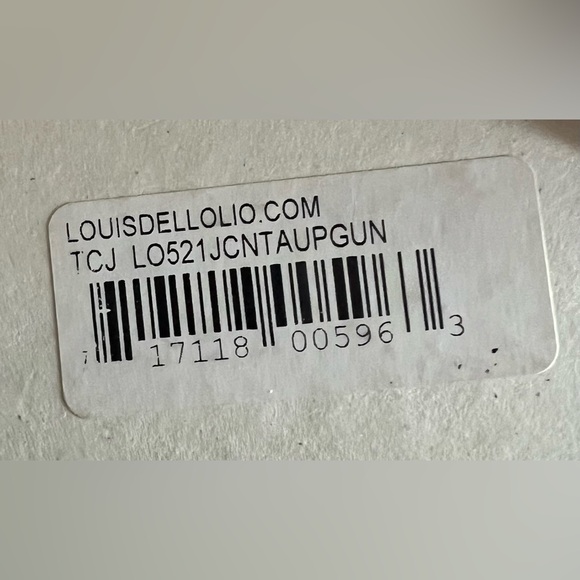 Linea by Louis Dell’Olio grey/taupe tort print plastic multilayer chain necklace - Picture 5 of 5